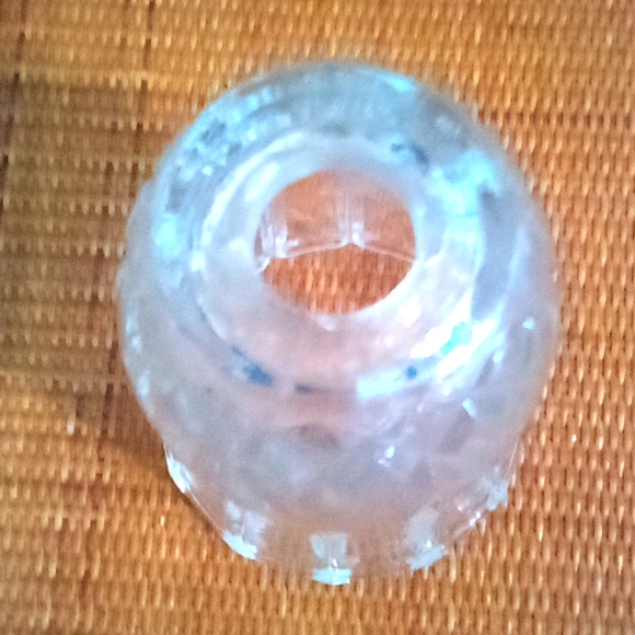 Lovely lead crystal candle or chandelier sconce - Picture 2 of 7